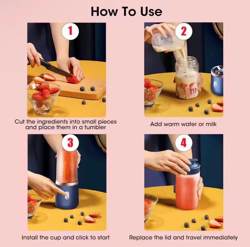 Portable Mini Juicer